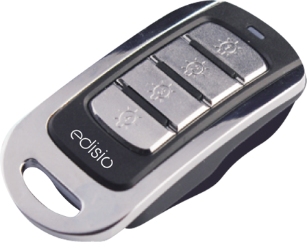 ETC4 - Mini télécommande E-Trendy de 4 canaux   